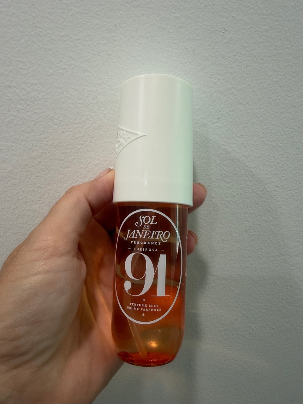 Sol de Janeiro Cheirosa 91 Perfume Mist — White & Orange Bottle 3 Oz